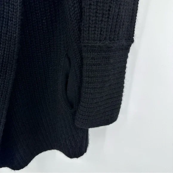 360 Cashmere 100% Cashmere Cardigan Black Size L - Picture 4 of 9